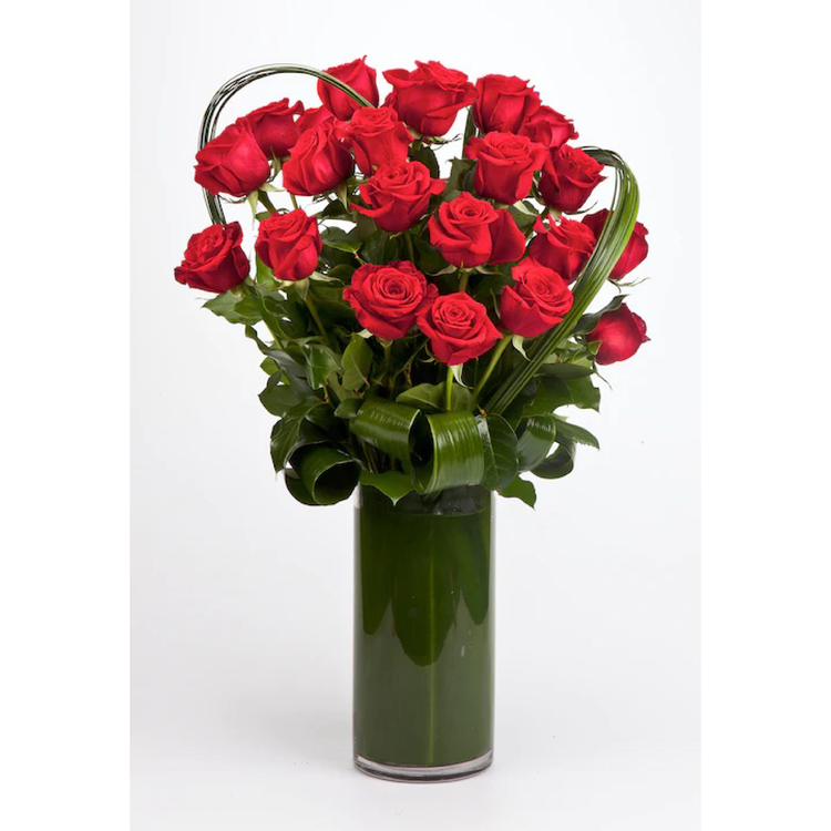 Classic Two Dozen Red Roses
