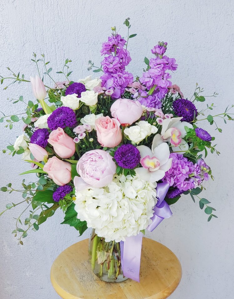 Sympathy In Lavender Collection