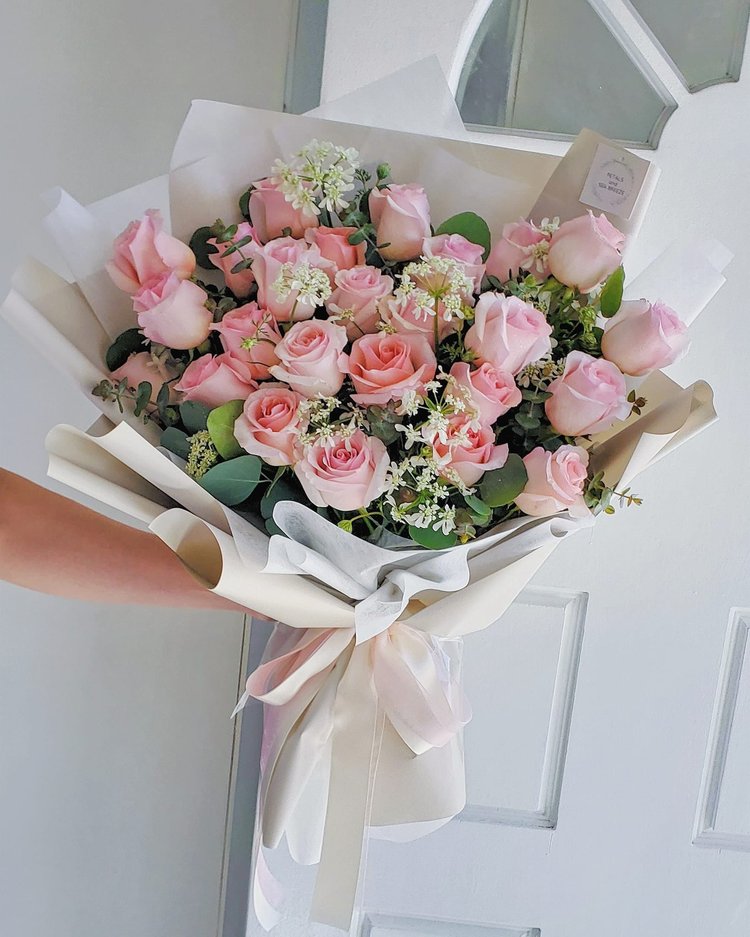 Pink Rose Bunch