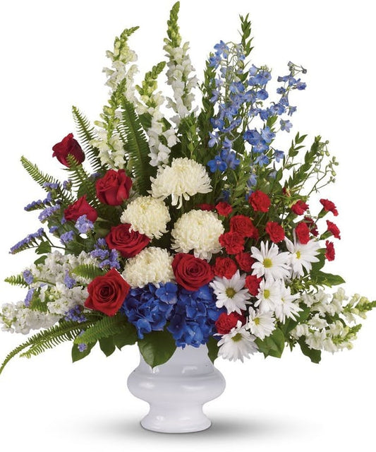 Red, White & True Basket